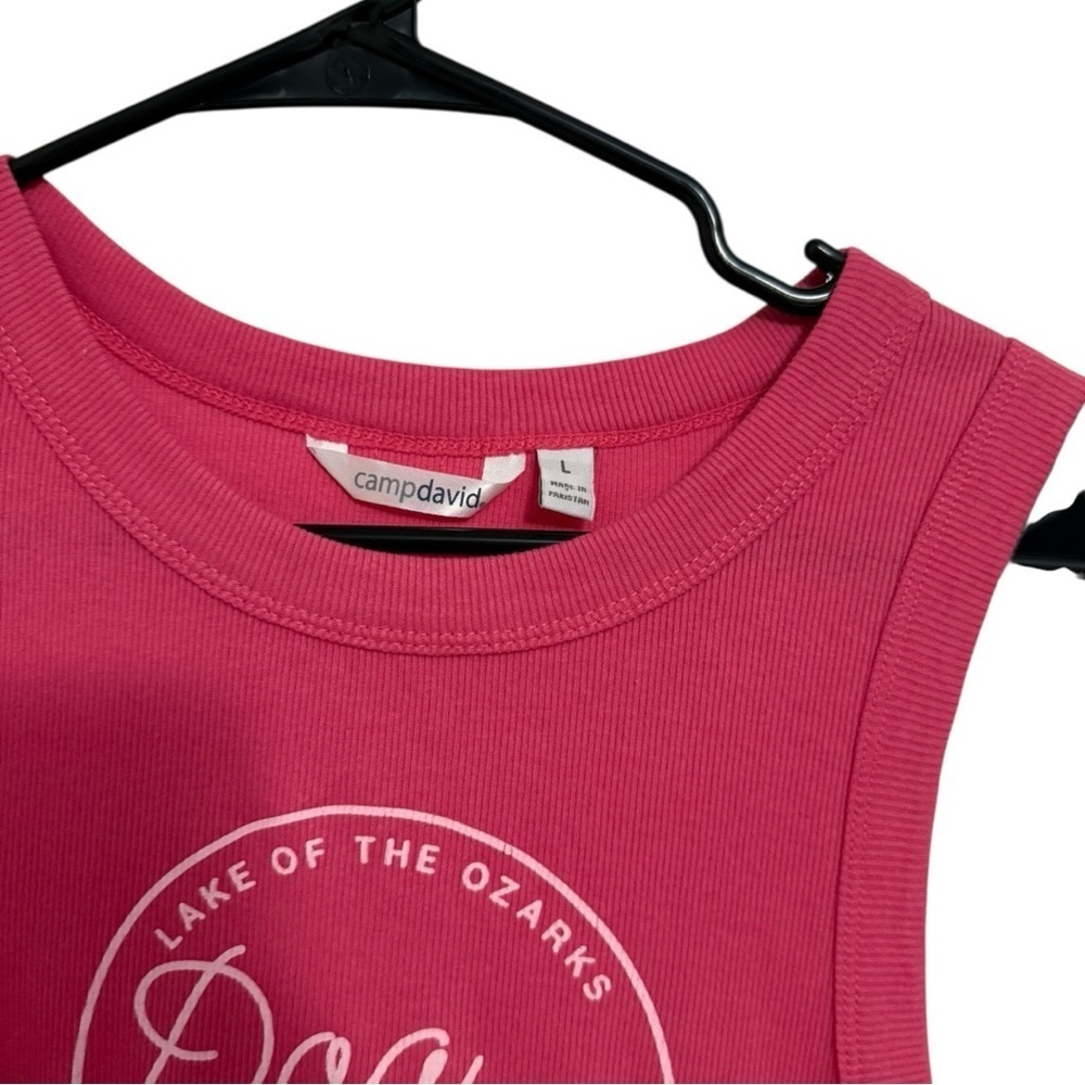 Camp David Dog Days Lake of the Ozarks Tank Top Large - Picture 2 of 3